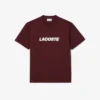 T-shirt masculina de algodão pesado com logótipo