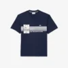 T-shirt masculina de algodão pesado fabricada em França