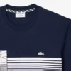 T-shirt masculina de algodão pesado fabricada em França