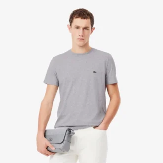T-shirt masculina de algodão Pima