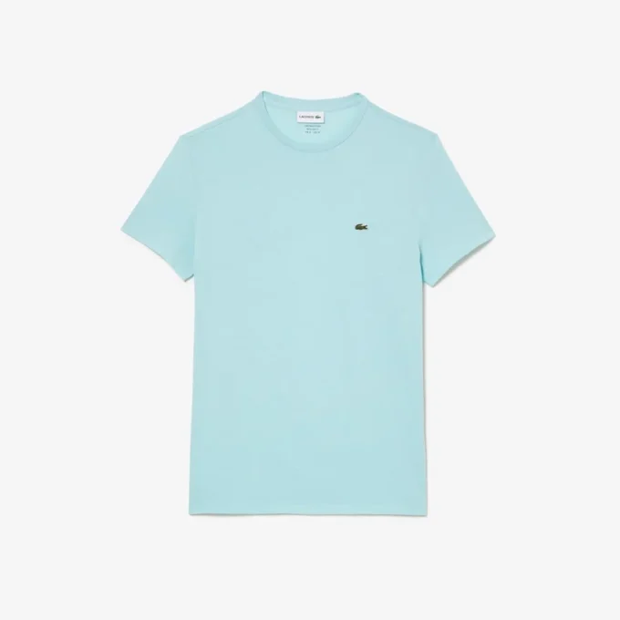 T-shirt masculina de algodão Pima