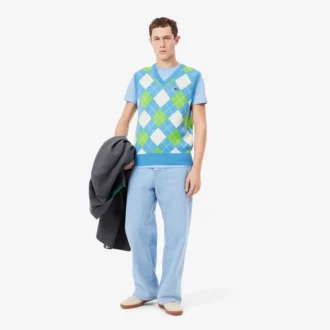 T-shirt masculina de algodão Pima