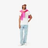 T-shirt masculina de algodão Pima