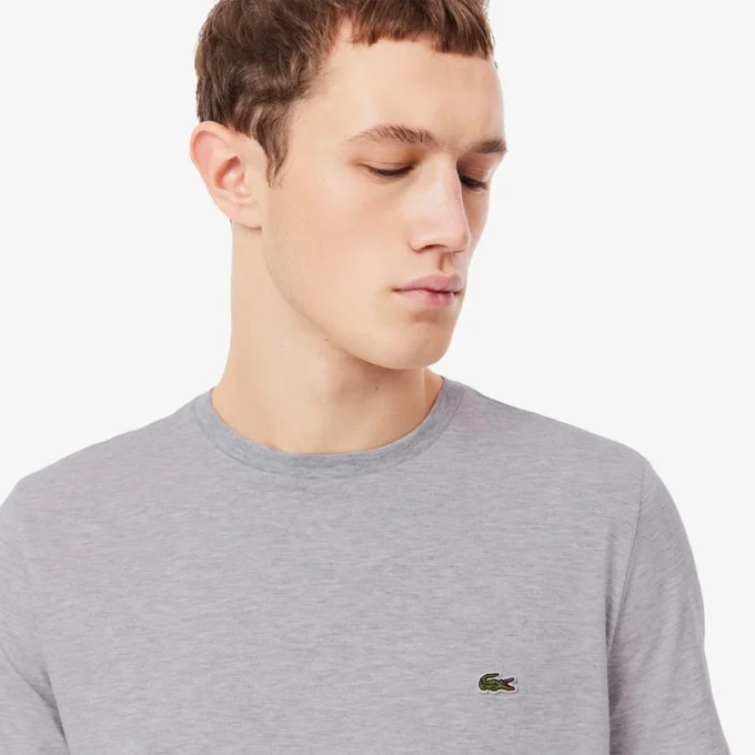 T-shirt masculina de algodão Pima