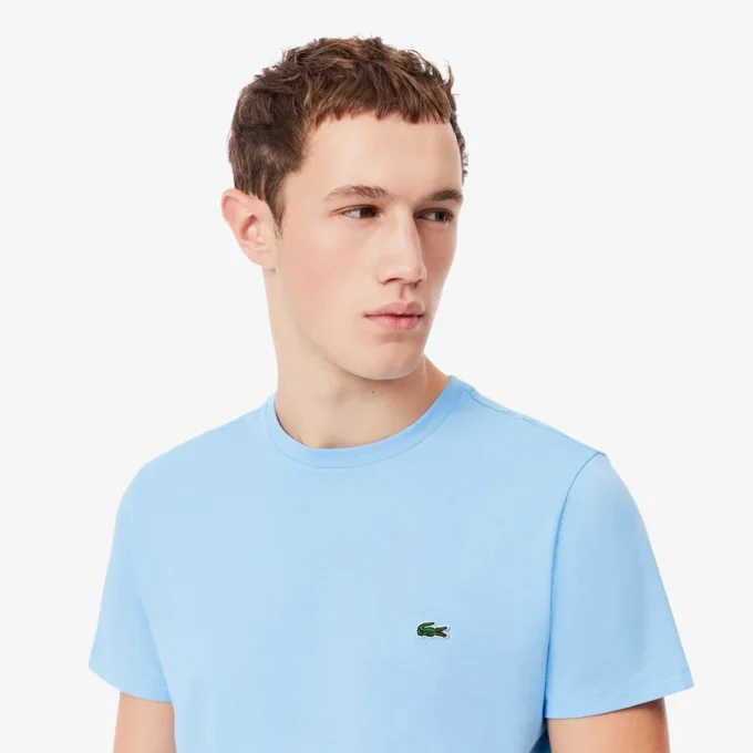 T-shirt masculina de algodão Pima