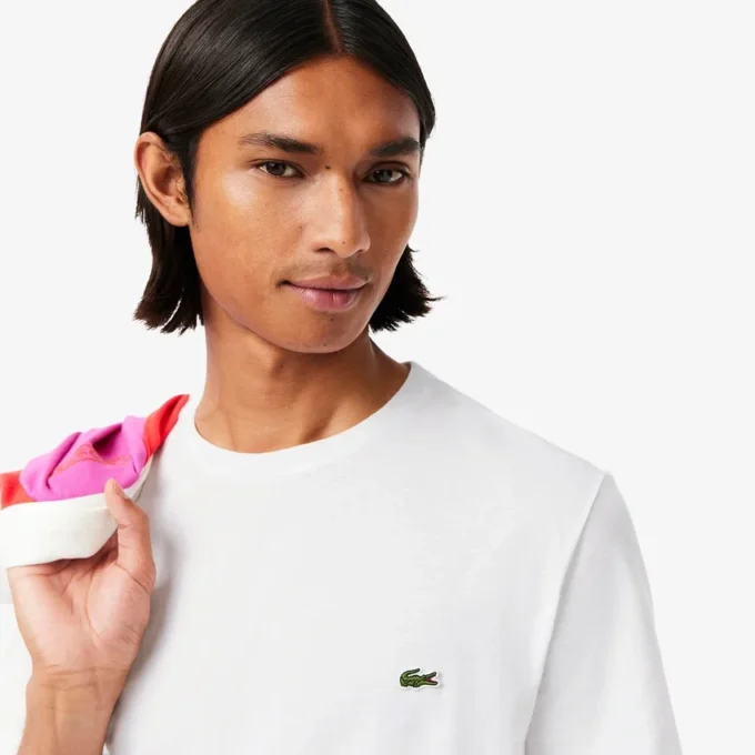 T-shirt masculina de algodão Pima