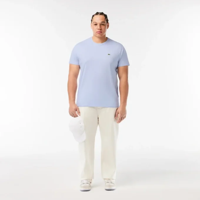 T-shirt masculina de algodão Pima