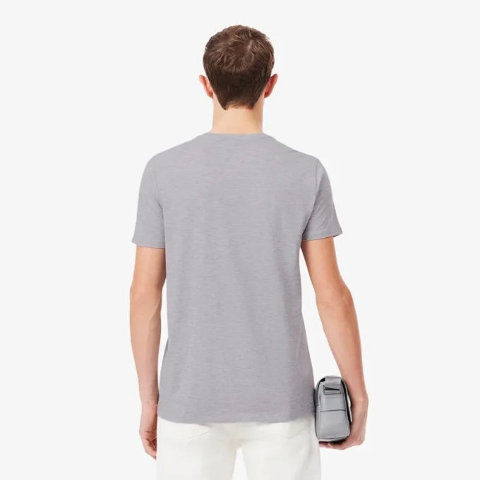T-shirt masculina de algodão Pima
