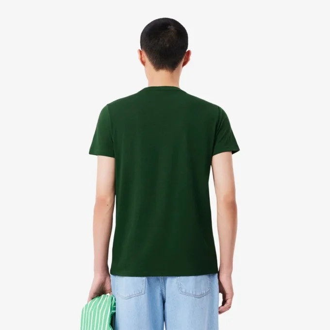 T-shirt masculina de algodão Pima