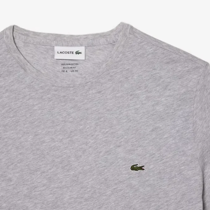 T-shirt masculina de algodão Pima