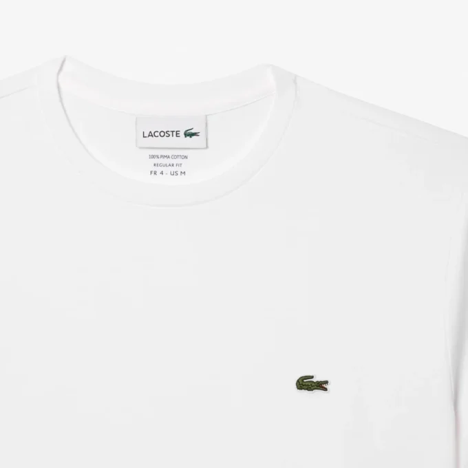 T-shirt masculina de algodão Pima