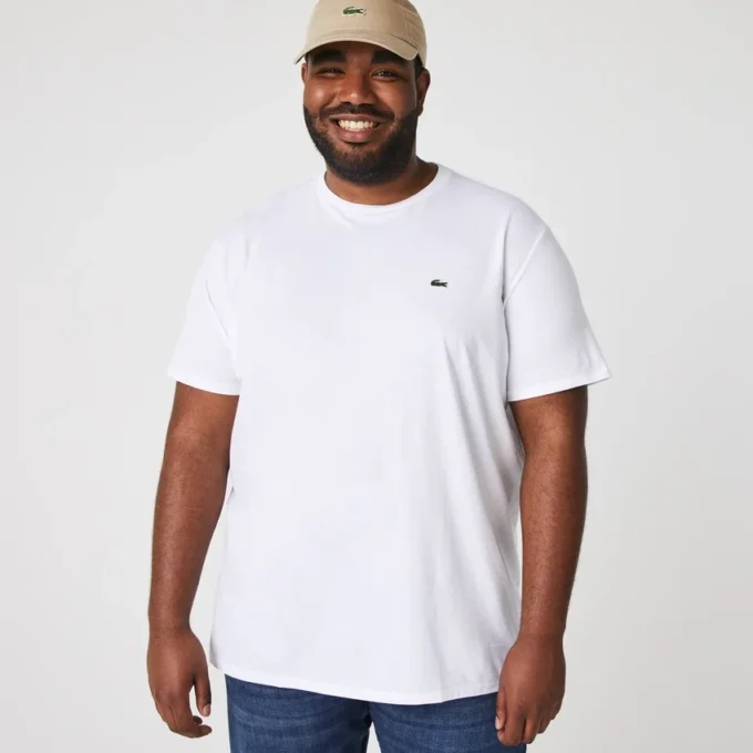 T-shirt masculina de algodão Pima