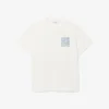 T-shirt masculina em jersey de algodão com estampado