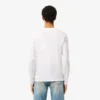 T-shirt masculina leve de algodão Pima com decote em V