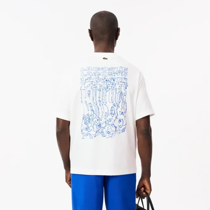 T-shirt masculino de corte largo