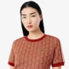 T-shirt Monogram Slim Fit para mulher