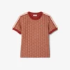 T-shirt Monogram Slim Fit para mulher
