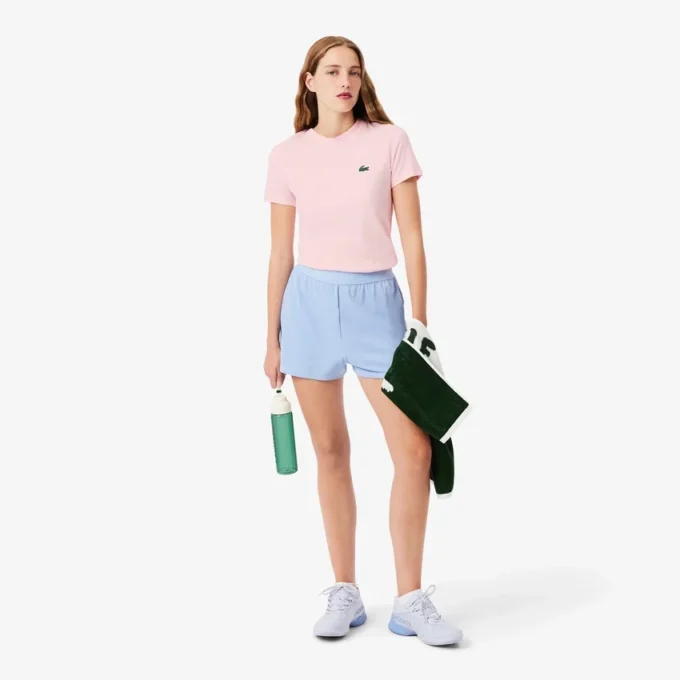 T-shirt técnica em algodão Ultra Dry para mulher