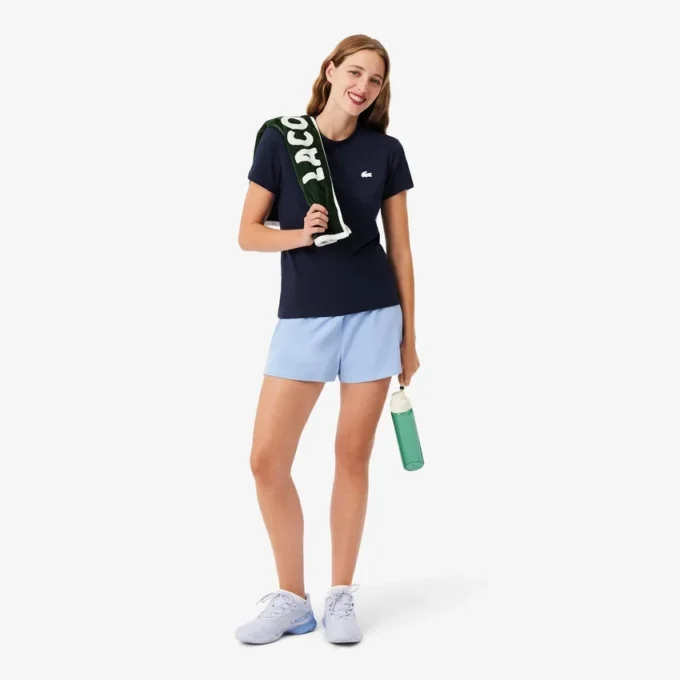 T-shirt técnica em algodão Ultra Dry para mulher