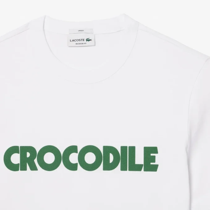T-shirt unissexo em algodão com estampado
