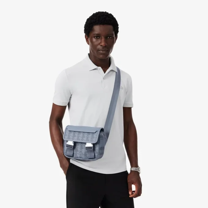 The Blend tipo satchel com aba e fecho de clip