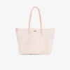 Tote grande às riscas L.12.12 Concept