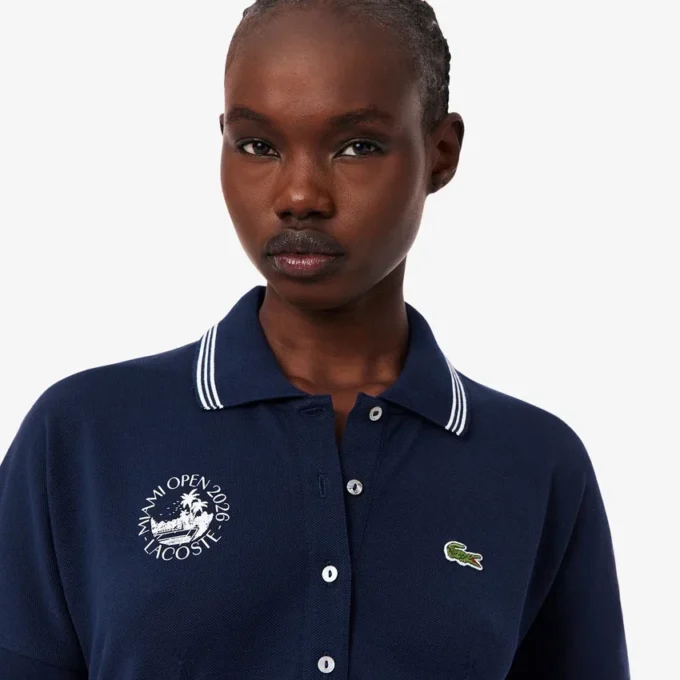 Vestido com gola polo Miami Open Edition