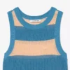 Vestido de algodão às riscas