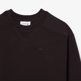 Vestido de moletom de algodão oversized