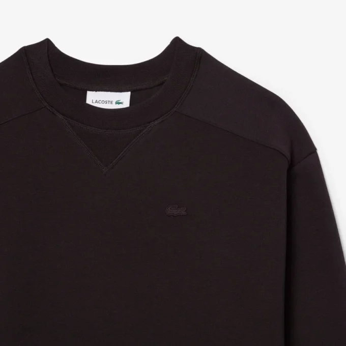 Vestido de moletom de algodão oversized