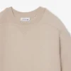 Vestido de moletom de algodão oversized