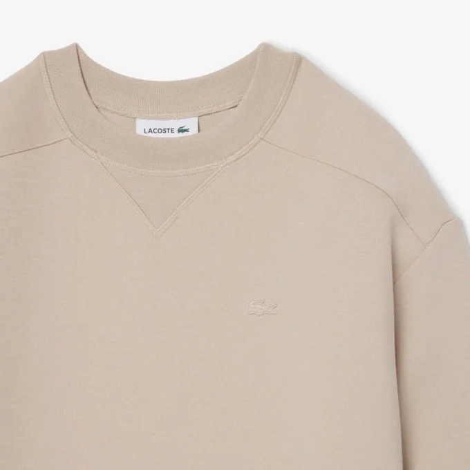 Vestido de moletom de algodão oversized
