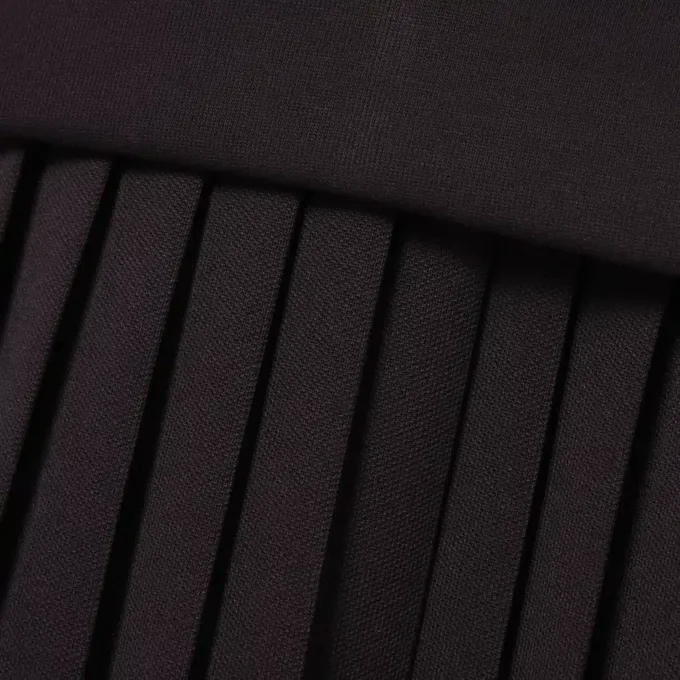 Vestido de moletom de algodão oversized