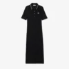 Vestido de mulher com gola de Polo Diamanta Crocodile e corte justo