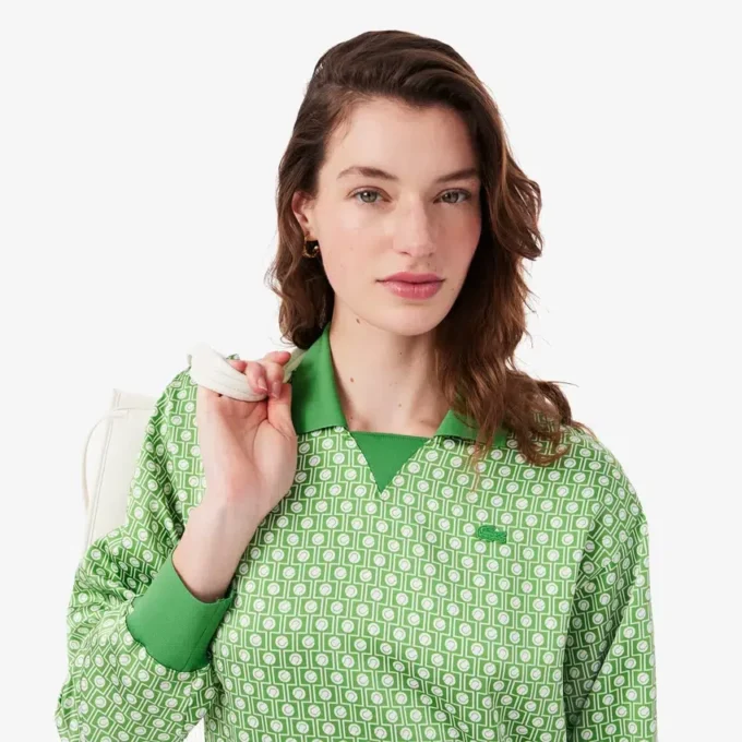 Vestido de polo de cetim plissado