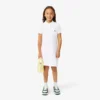 Vestido de polo em piqué para criança