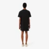Vestido de T-shirt de algodão oversized