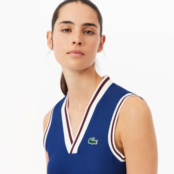 Vestido de ténis Piqua para mulher com forro removível