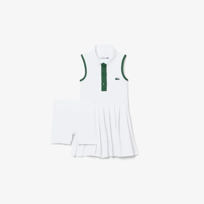 Vestido desportivo em piqué Ultra Dry