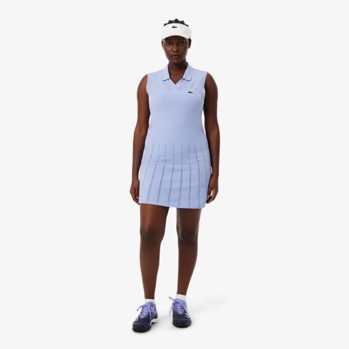 Vestido e calções de ténis elásticos para mulher