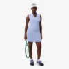 Vestido e calções de ténis elásticos para mulher