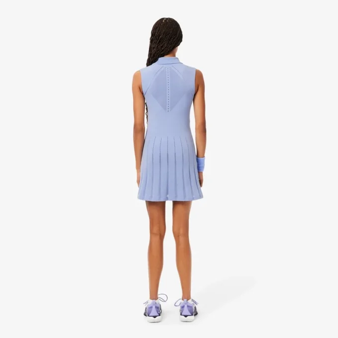 Vestido e calções de ténis elásticos para mulher