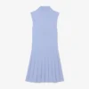 Vestido e calções de ténis elásticos para mulher