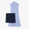 Vestido e calções de ténis elásticos para mulher
