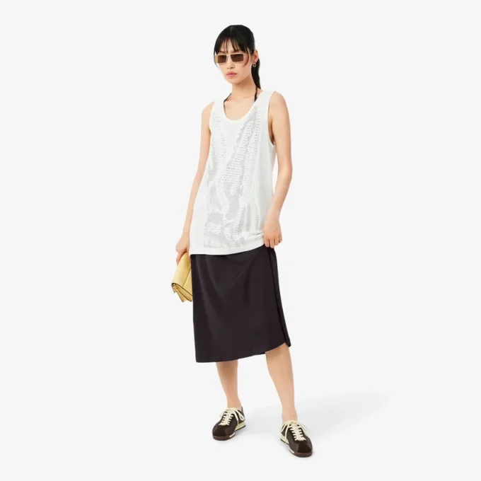 Vestido maxi com alças e costas abertas