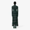 Vestido Maxi com Gola Polo e Ponto de Malha da Passarela