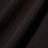 Vestido maxi de alças em malha de algodão com nervuras
