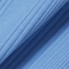 Vestido maxi de alças em malha de algodão com nervuras