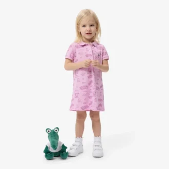 Vestido Polo com Estampado Piqua