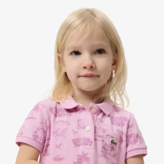 Vestido Polo com Estampado Piqua